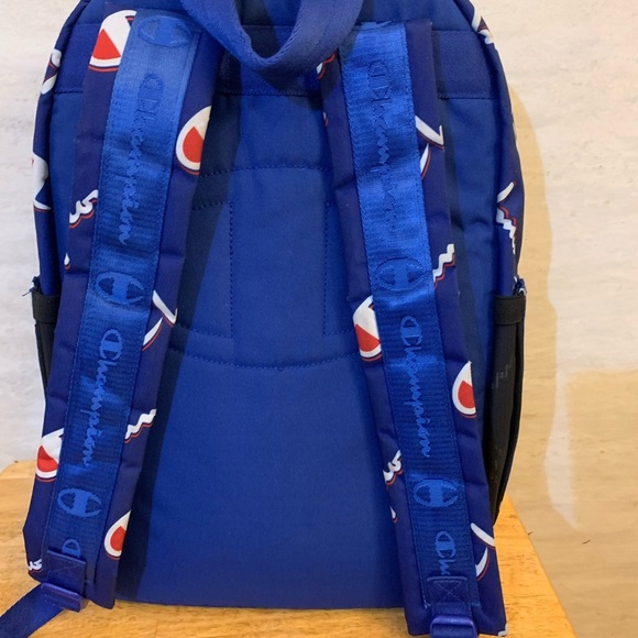 Super Size Champion Blue Backpack with Iconic Logo Design - Picture 3 of 15